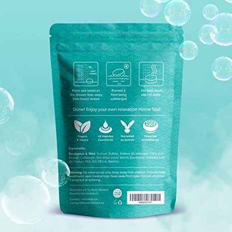 Body Restore Shower Steamers Aromatherapy – 15 Pack Shower Bombs for Women