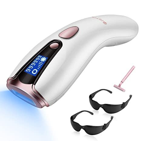 at-Home Hair Removal for Women & Men, Permanent Painless Hair Removal Device for Facial Whole Body