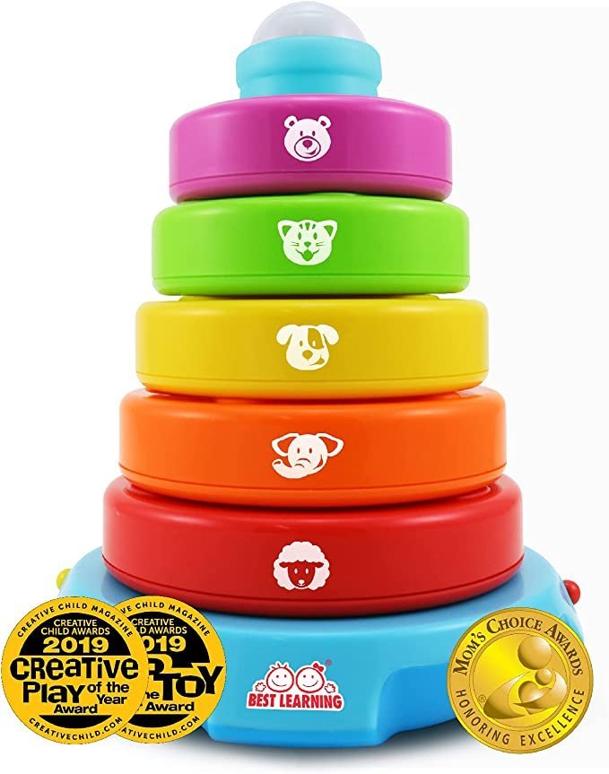 BEST LEARNING Stack & Learn – Developmental Educational Activity Toy