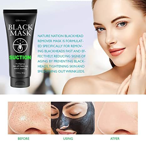 Blackhead Remover Deep Cleansing Mask Valuable 3-in-1 Kit Purifying Peel Off Mask