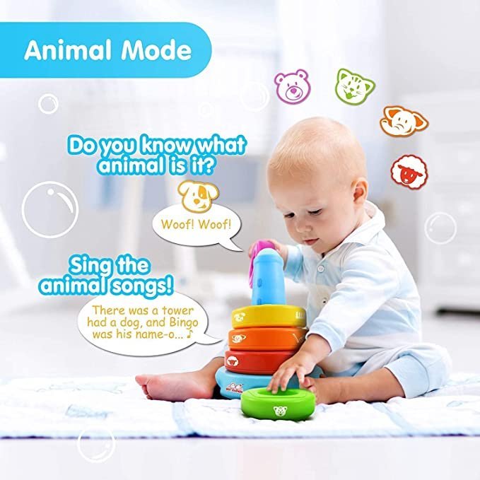 BEST LEARNING Stack & Learn – Developmental Educational Activity Toy