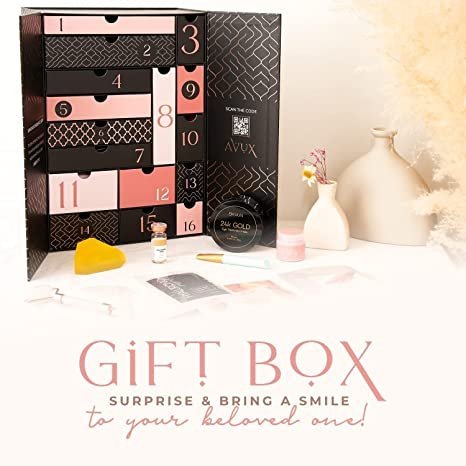 AVUX Beauty Care Box 22 pcs – Spa Set Gift on birthday and wedding for girls and women