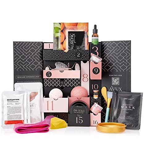 AVUX Beauty Care Box 22 pcs – Spa Set Gift on birthday and wedding for girls and women