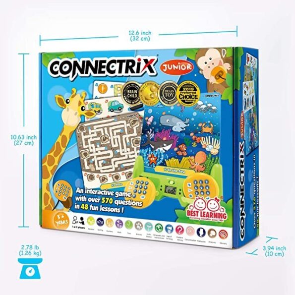BEST LEARNING Connectrix Junior – Memory Matching Game for Kids